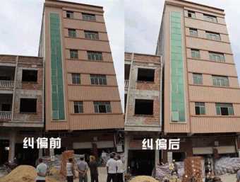 铜陵铜官山区倾斜纠正