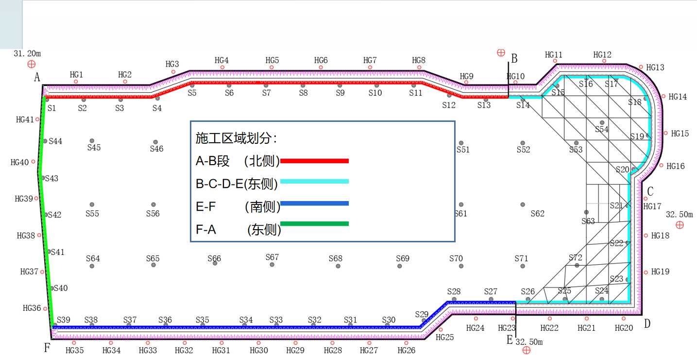 铜陵铜官山区基坑支护设计